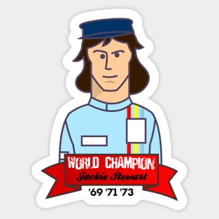 Sir Jackie STEWART Sticker